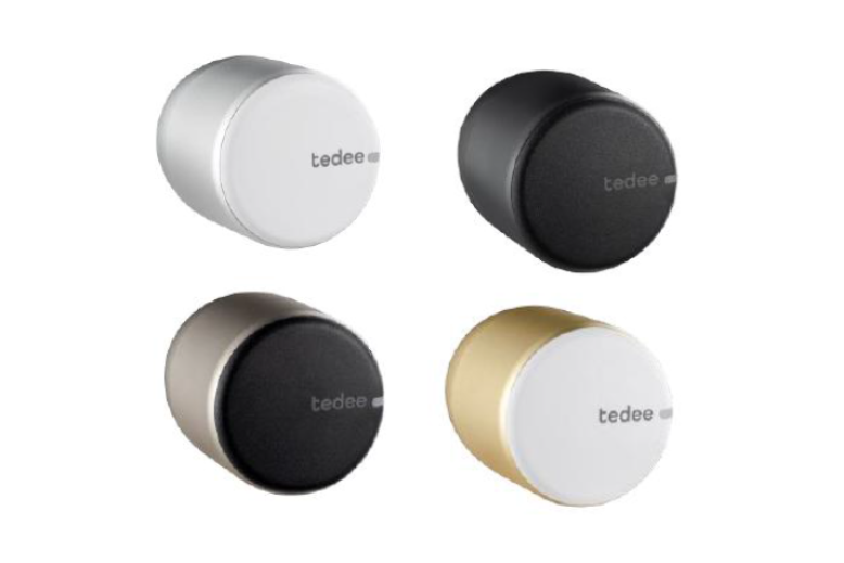 Cerradura inteligente Tedee PRO. Tedee PRO Plata. Tedee PRO Negra. Tedee PRO Dorada. Tedee PRO Acero Inoxidable. 3.2. 778x519