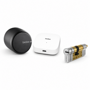 Tedee PRO Cerradura Inteligente Para Puertas Multipunto Kit Basico