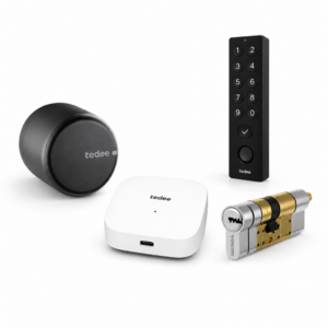 Tedee PRO Cerradura Inteligente Para Puertas Multipunto Kit Esencial