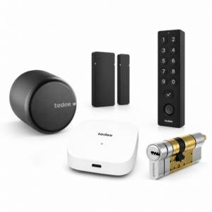 Tedee PRO Cerradura Inteligente Para Puertas Multipunto Kit Completo