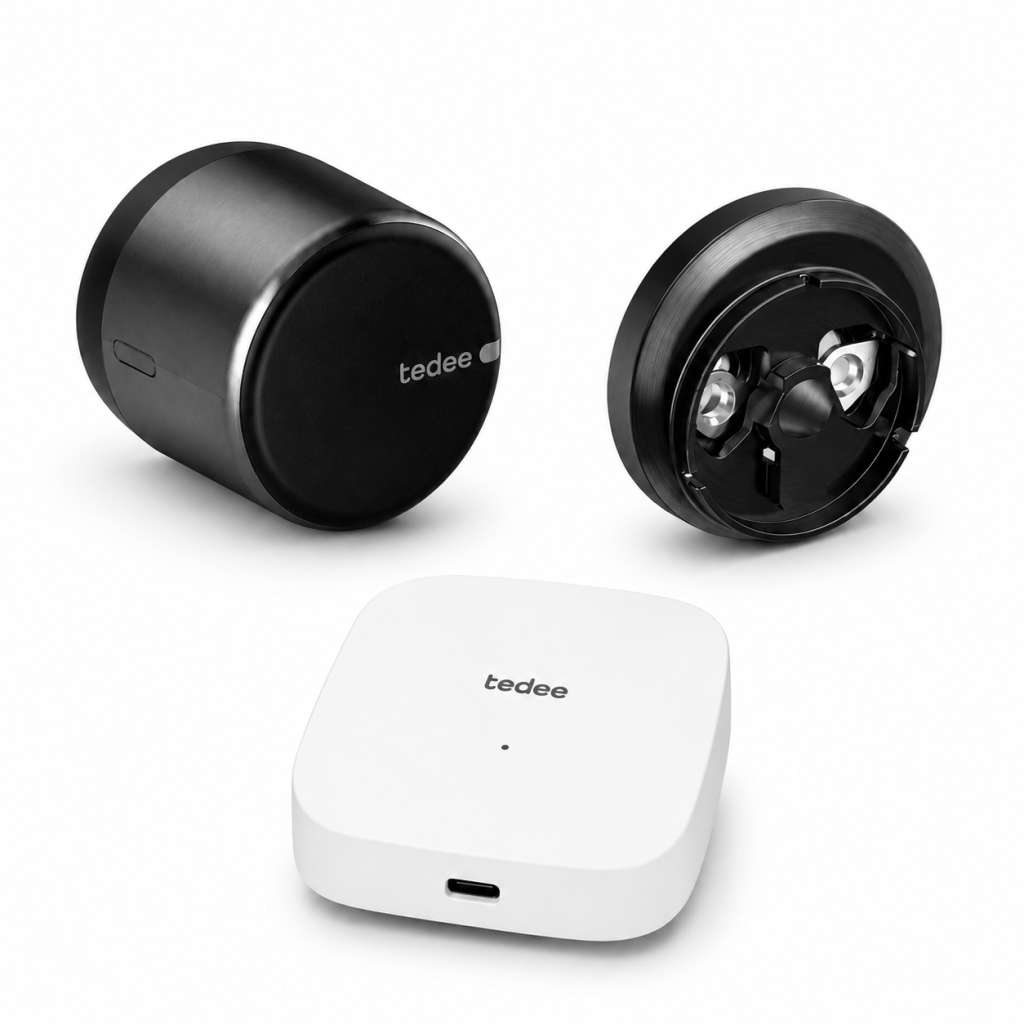 Tedee GO2 Cerradura Inteligente Para Cerrojo Kit Basico