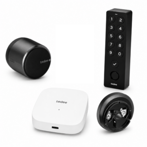 Tedee GO2 Cerradura Inteligente Para Cerrojo Kit Esencial