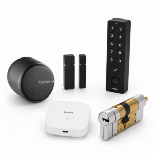 Tedee PRO Cerradura Inteligente Para Puertas Multipunto Kit Completo